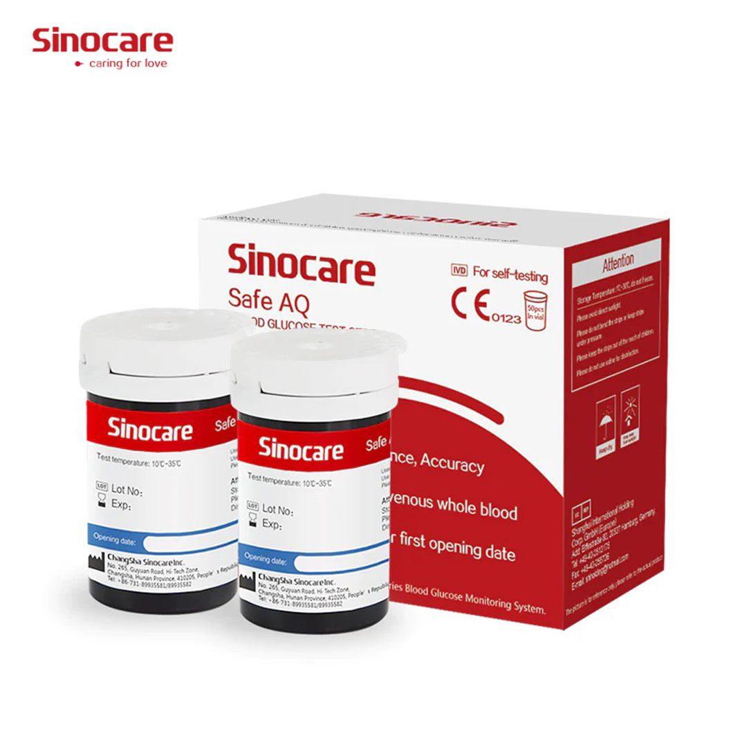 Safe aq glucometer strips (50 pcs)