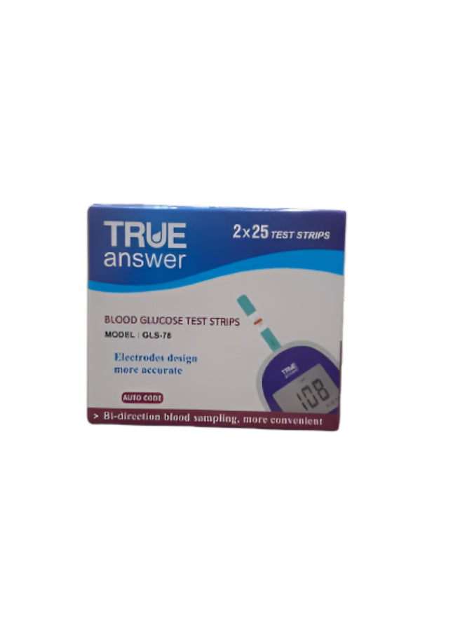 True Answer glucometer strips (50 pcs)