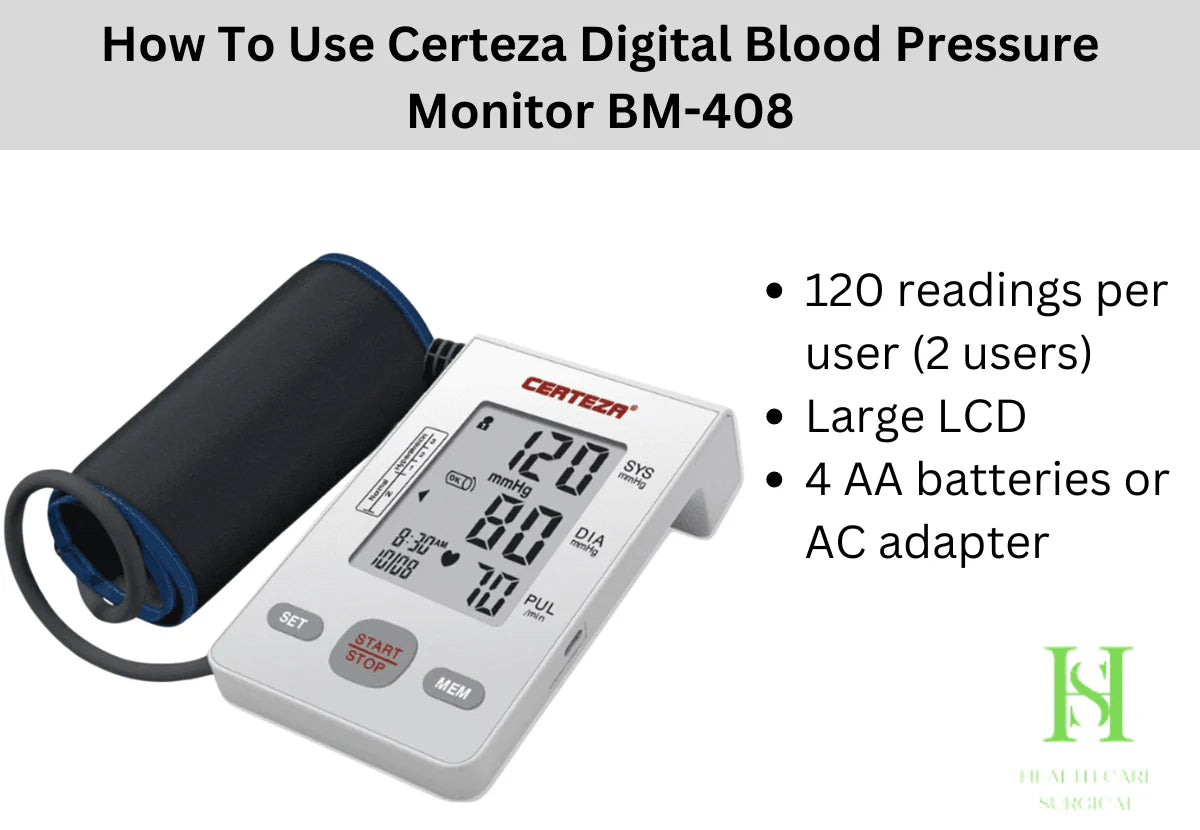 Certeza BM 408 digital BP apparatus