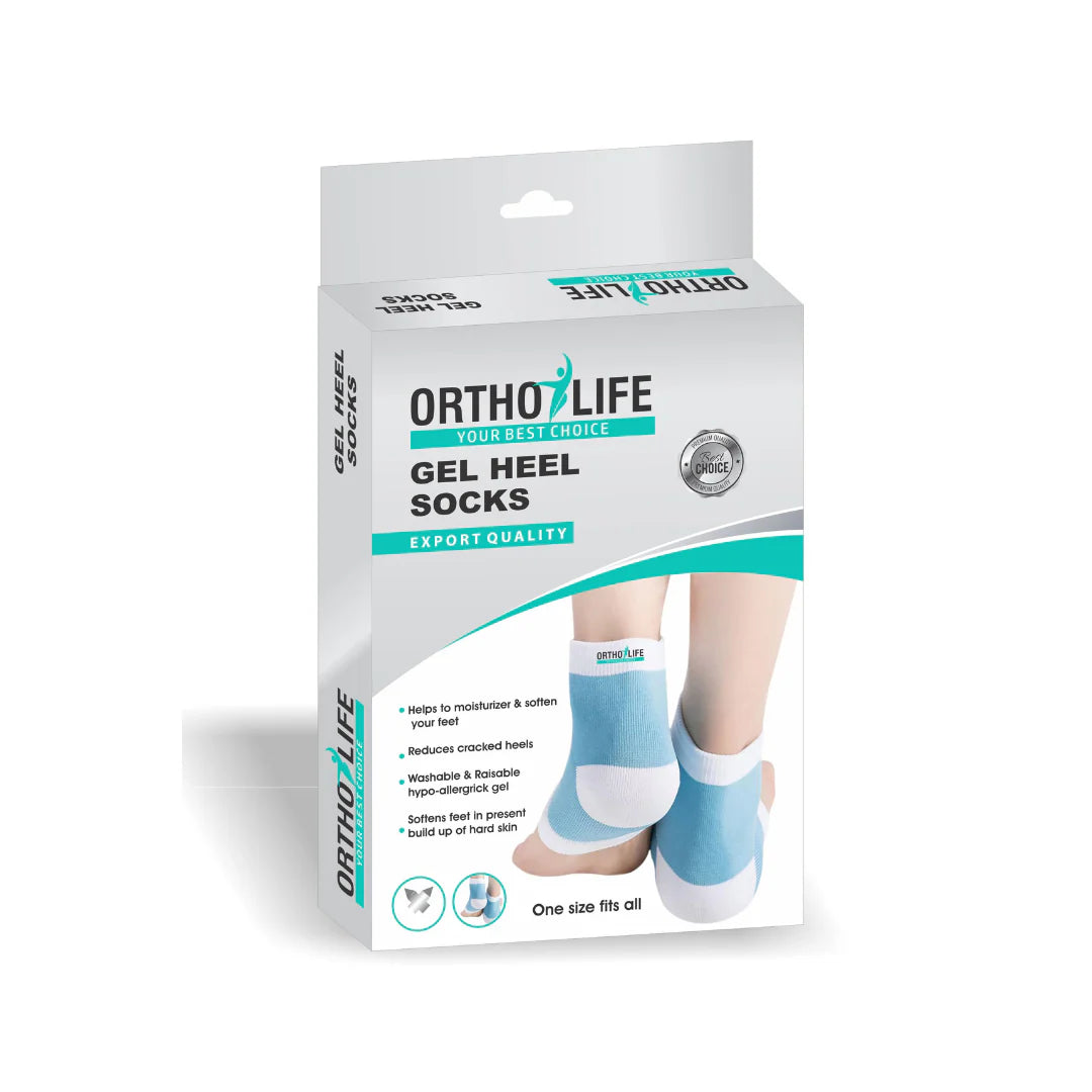OrthoLife Gel Heel Socks