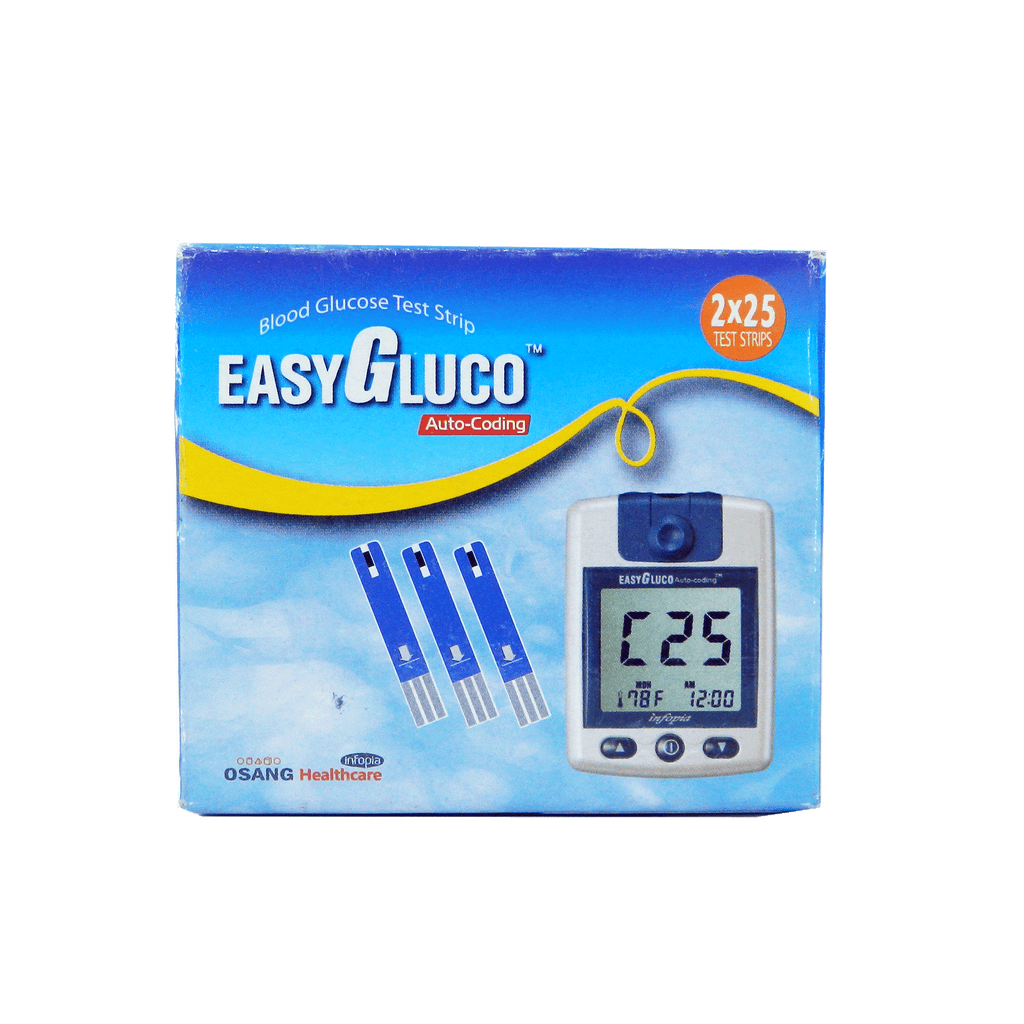 Easy Gluco glucometer strips (50 pcs)