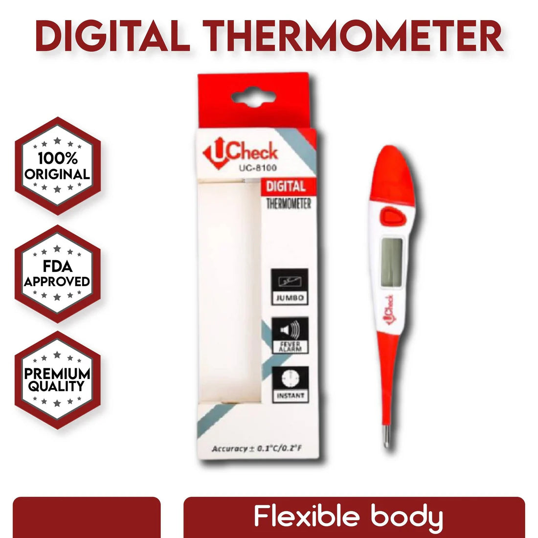 Ucheck digital thermometer