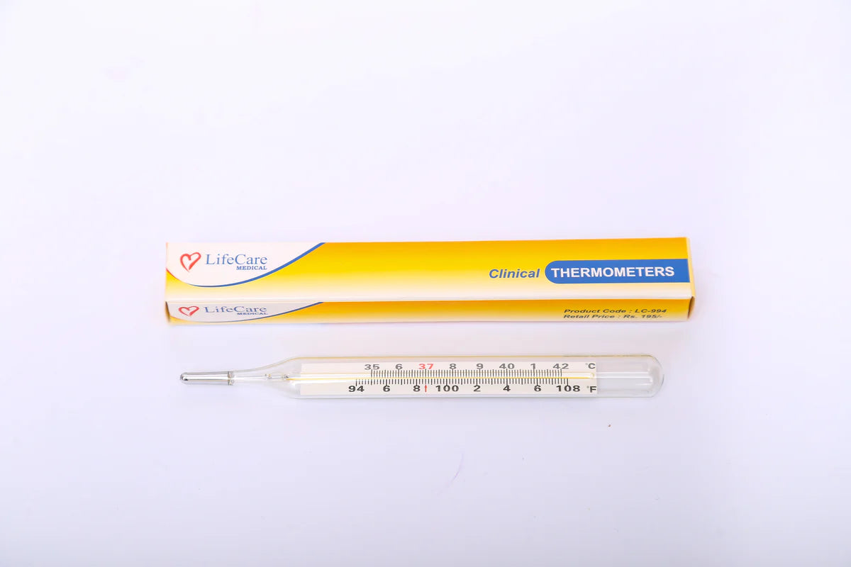 LifeCare Mercury thermometer (flat)