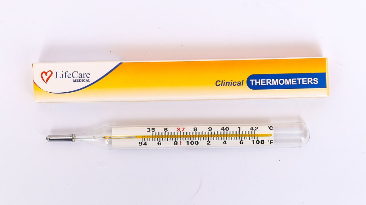 LifeCare Mercury thermometer (flat)