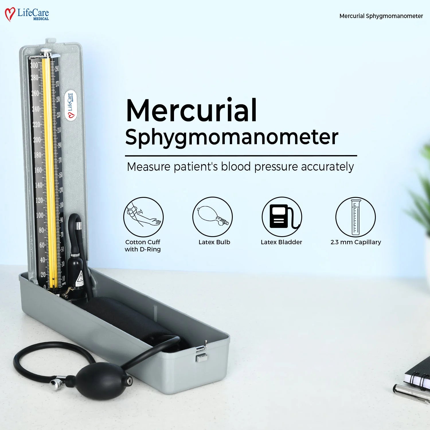 LifeCare Mercury Bp Appratus