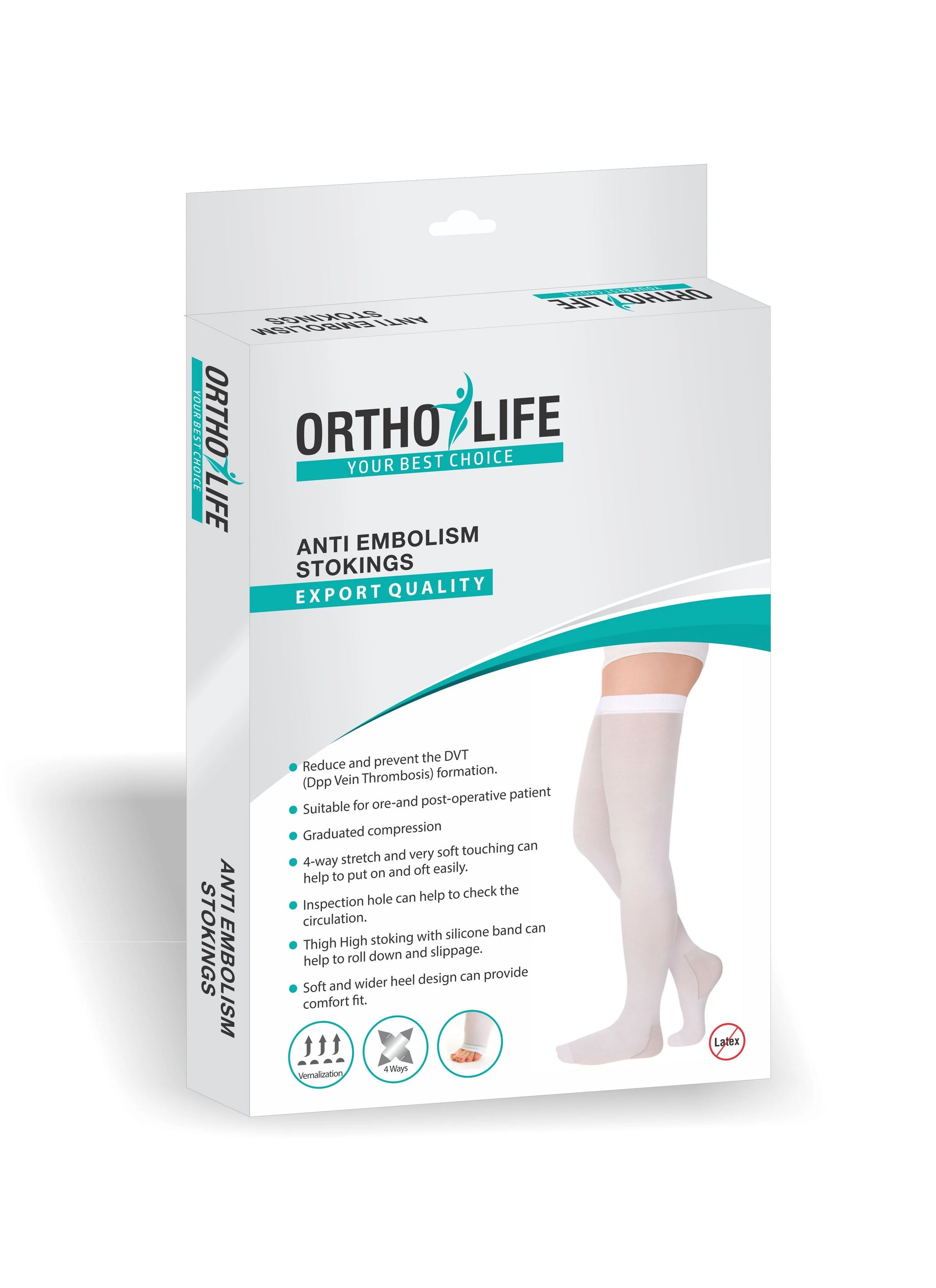 OrthoLife Anti Embolism Stocking