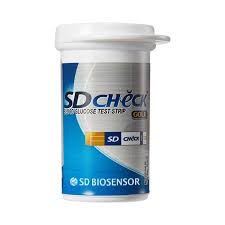 SD check glod glucometer strips (50 pcs)