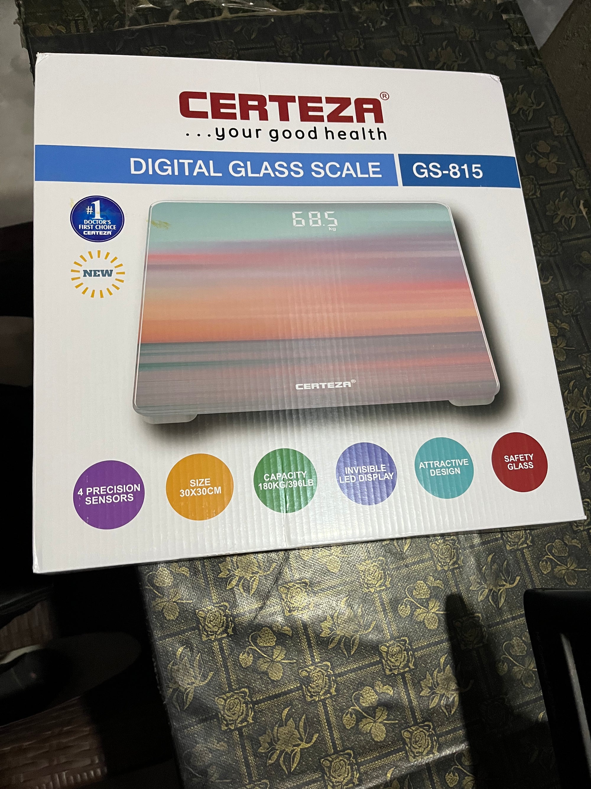 Certeza gs 815 digital weight machine