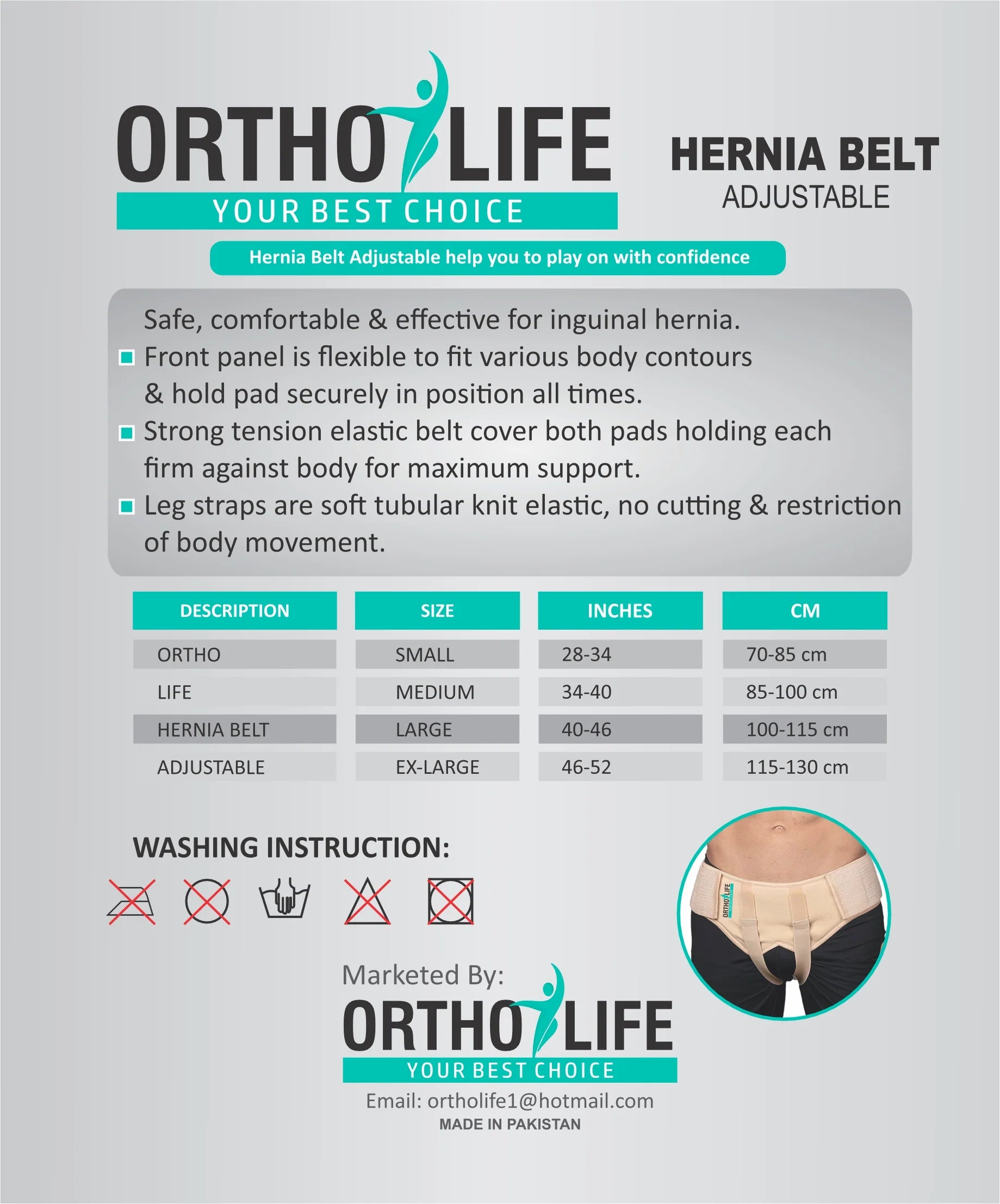 Ortholife Hernia belt