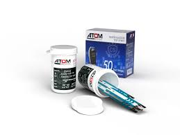 Atom glucometer strips (50 pcs)