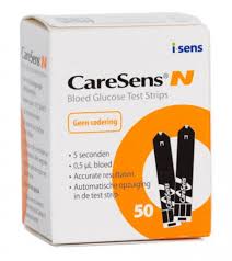 CareSense N glucometer strips (50 pcs)