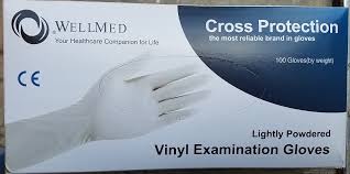 WellMed Exmination Gloves ( latex )