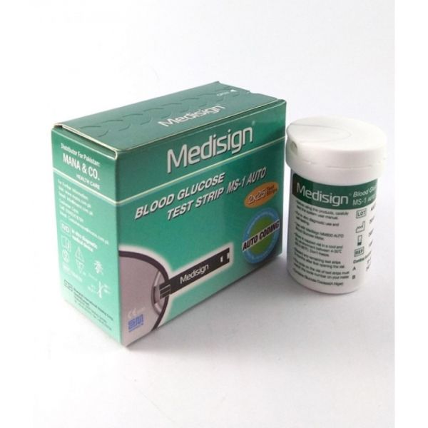 Medi Sign glucometer strips (50 pcs)