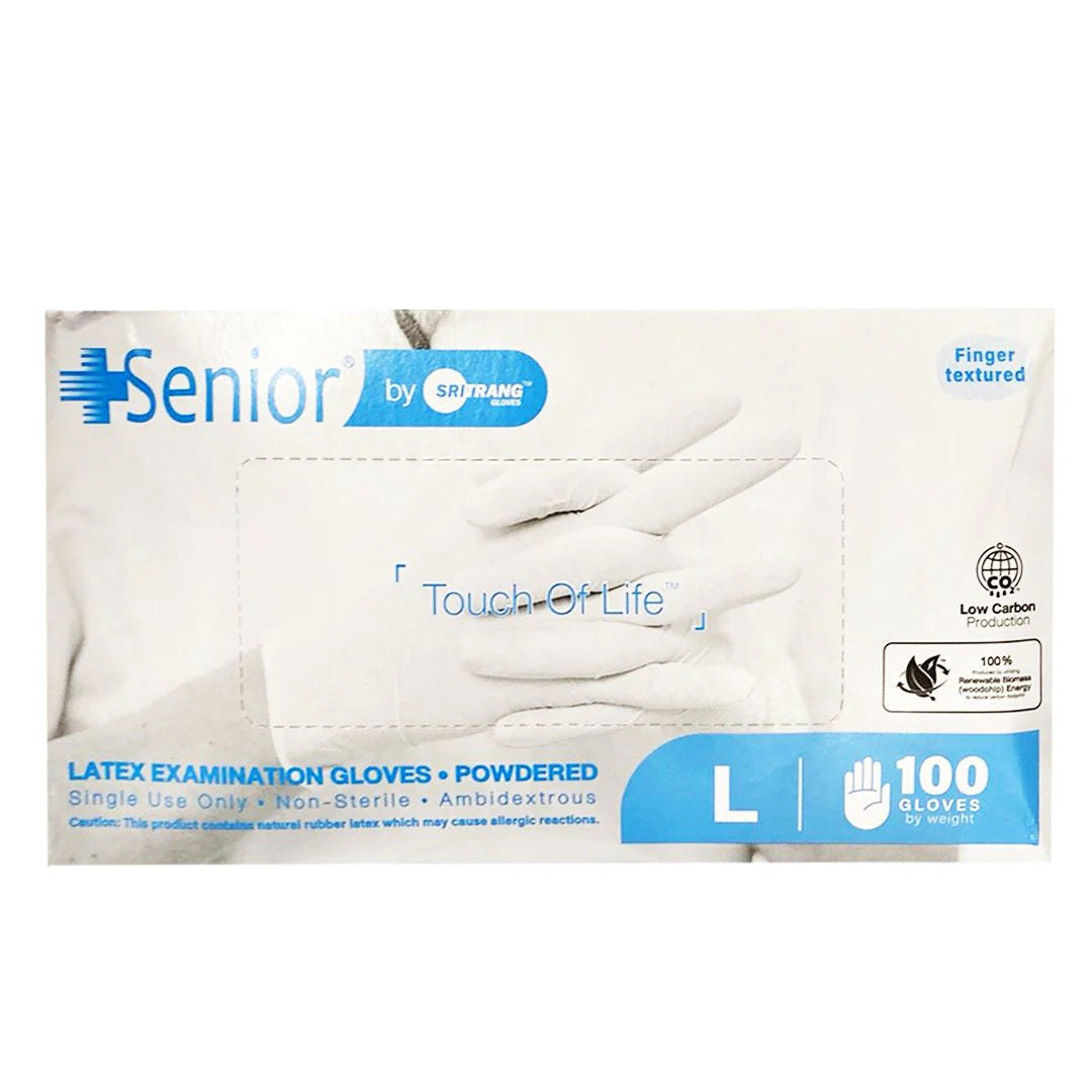 Senior Examination Gloves (Latex)