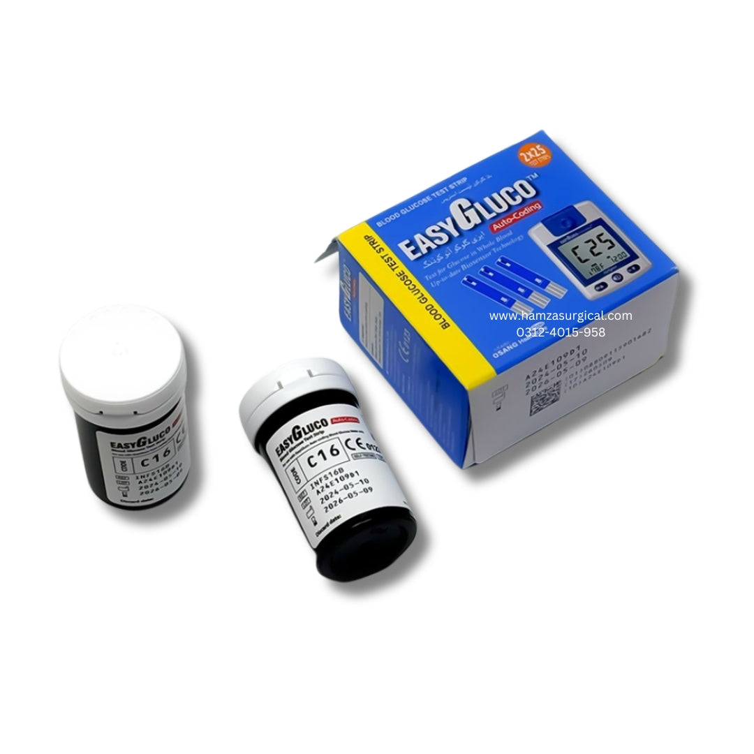 Easy Gluco glucometer strips (50 pcs)